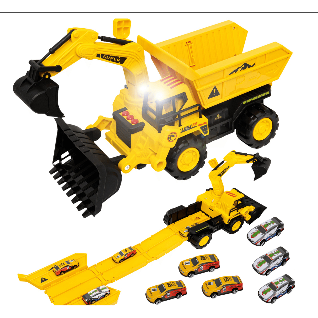 Xe Công Trình Kết Hợp Thử Thách Đường Đua Cổ Điển Six Six Zero - 6198 (660-S98)