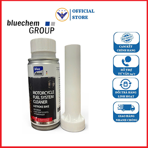Phụ gia vệ sinh buồng đốt xe máy Bluechem Fuel System Cleaner