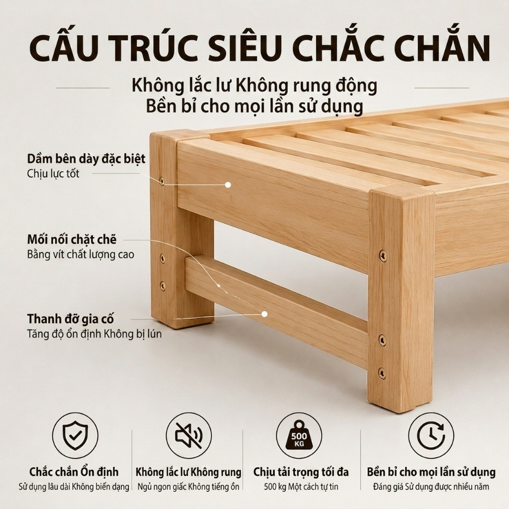 ALVIN Giường ngủ gỗ giường gấp gọn thông minh Có thể thu gọn  Gỗ thân thiện với môi trường  Chống ẩm  Chống gỉ | BigBuy360 - bigbuy360.vn