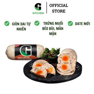 Chả lụa bì trứng muối G Kitchen 200g/500g [Giao nội thành]