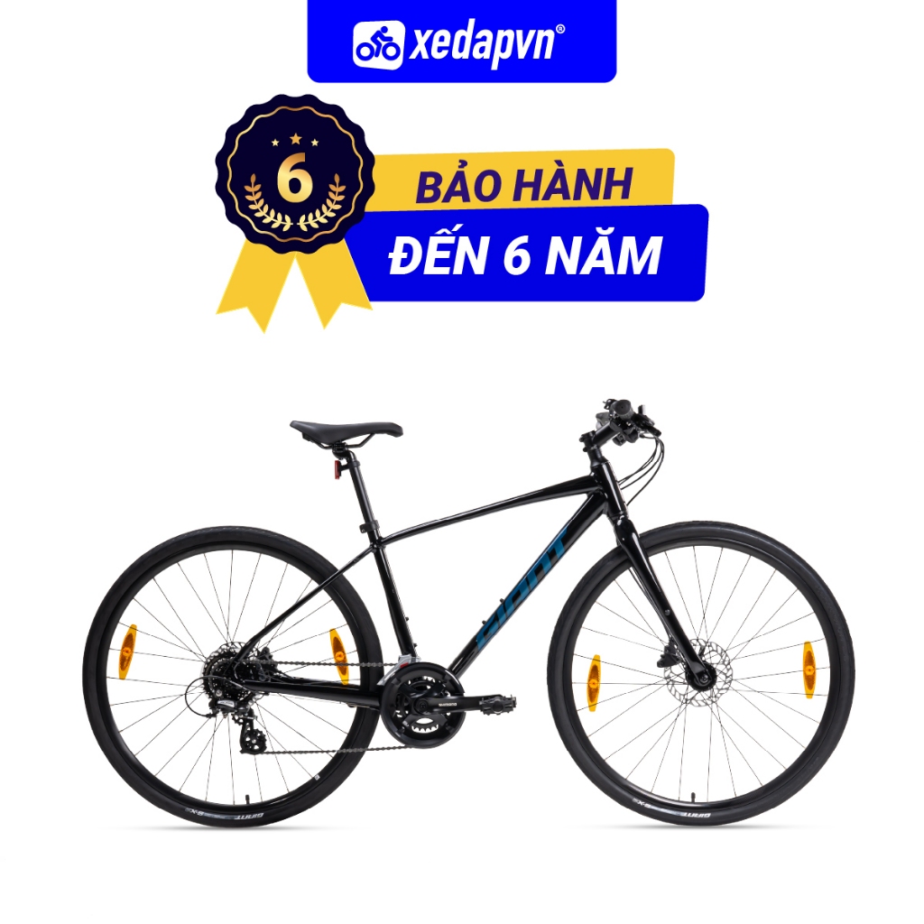 Xe Đạp Đường Phố GIANT Escape 2 Disc 2025 – Bánh 700C, 21 Tốc Độ, Phù Hợp Người Cao 1m60–1m80 | xeda