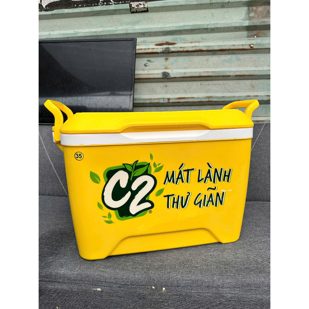 Thùng Đá DUY TÂN 60L/ 35L / 55L Bánh Xe Hàng Khuyến Mại có logo