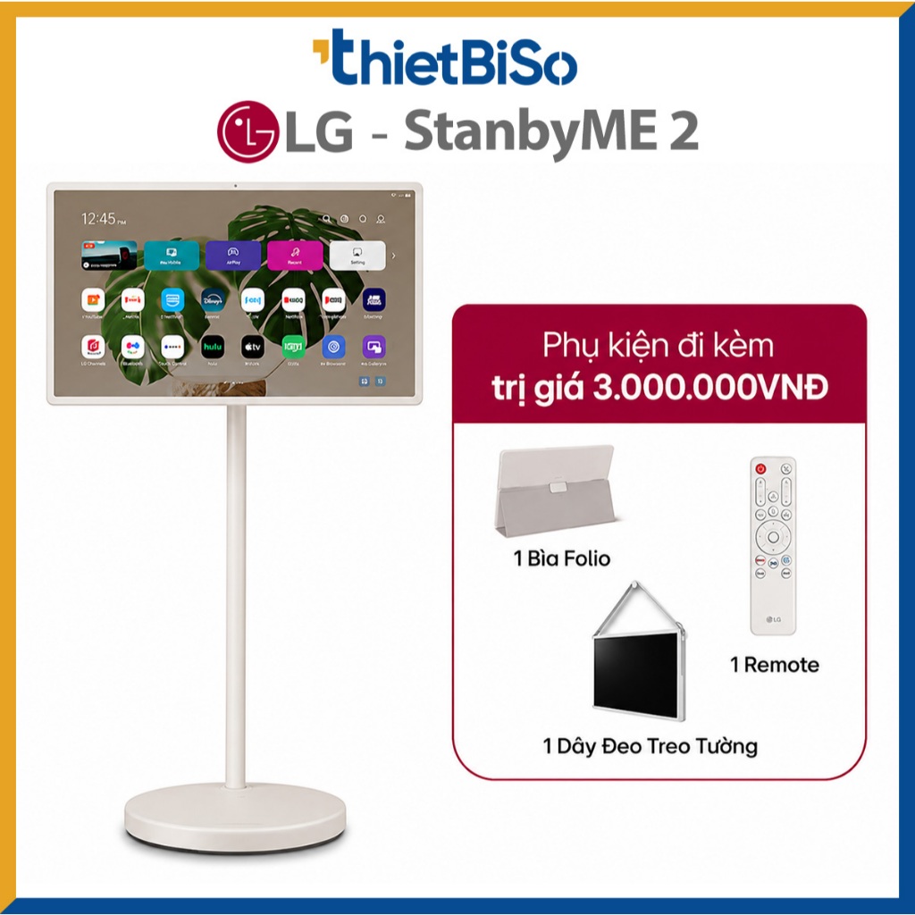 Màn Hình Tivi Không Dây LG StanbyME 2 Model 27LX6TDGA vs LG Swing 32U889SA-W 31.5 inch 4K  - Bảo Hàn
