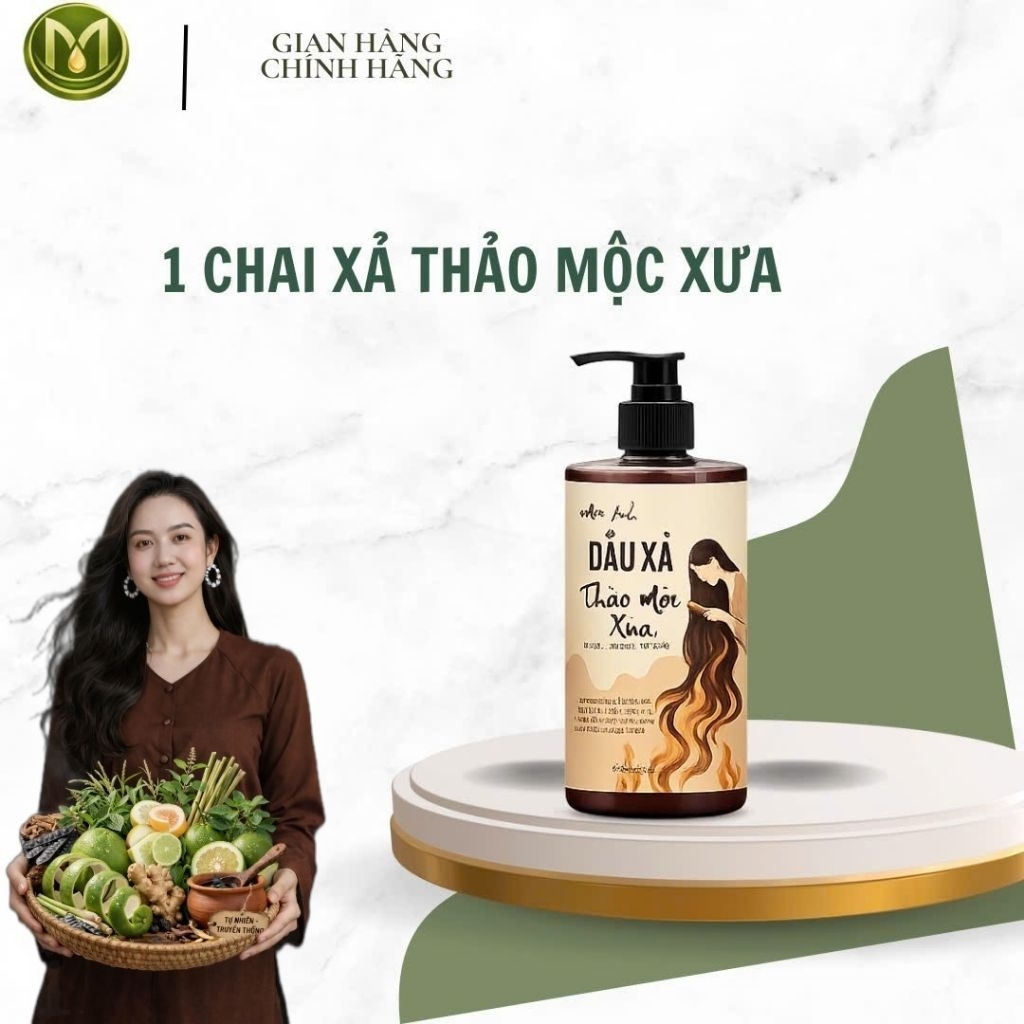 DẦU XẢ THẢO MỘC XƯA MỘC ANH 500ML CHÍNH HÃNG
