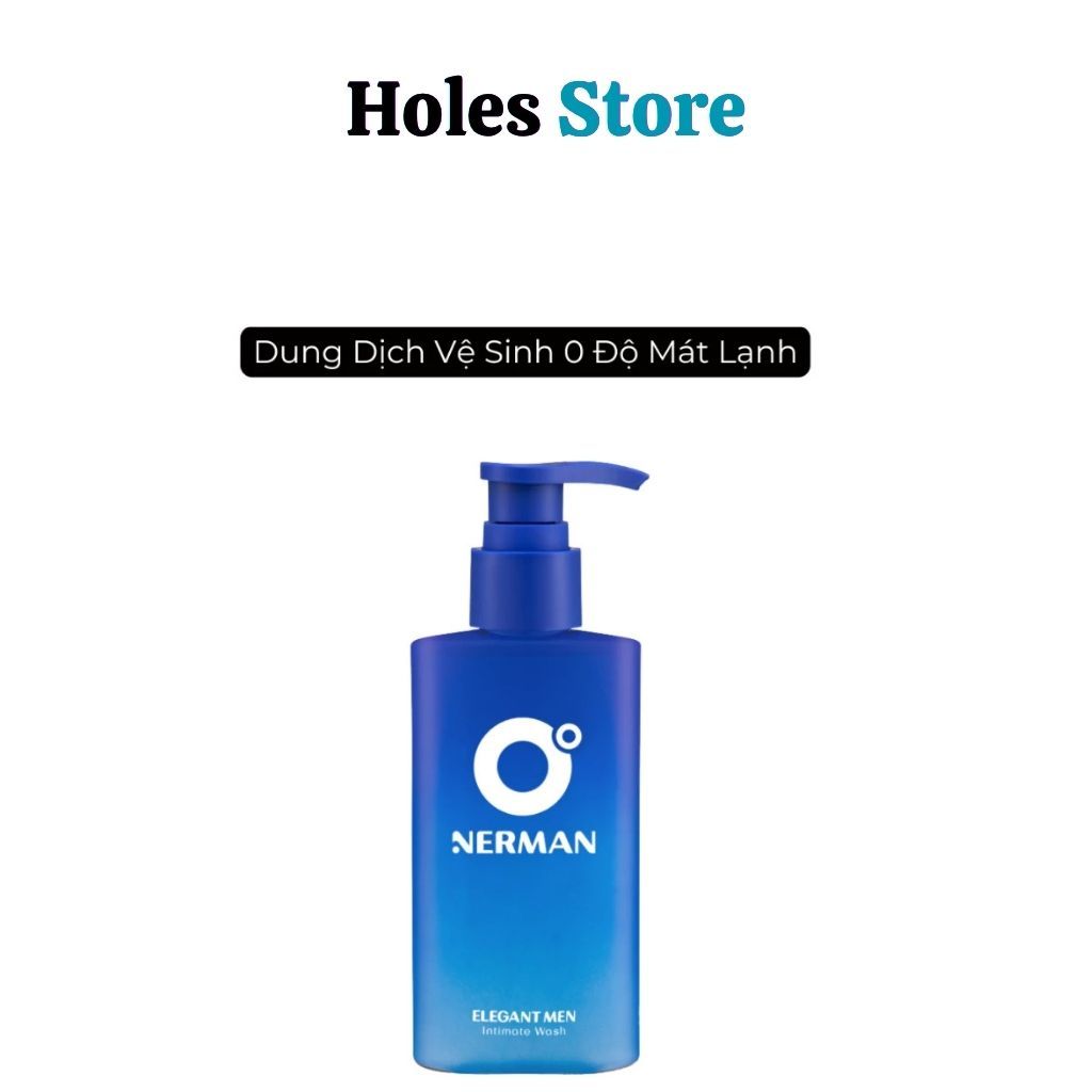 Dung dịch vệ sinh nam Nerman 0 độ - hương nước hoa