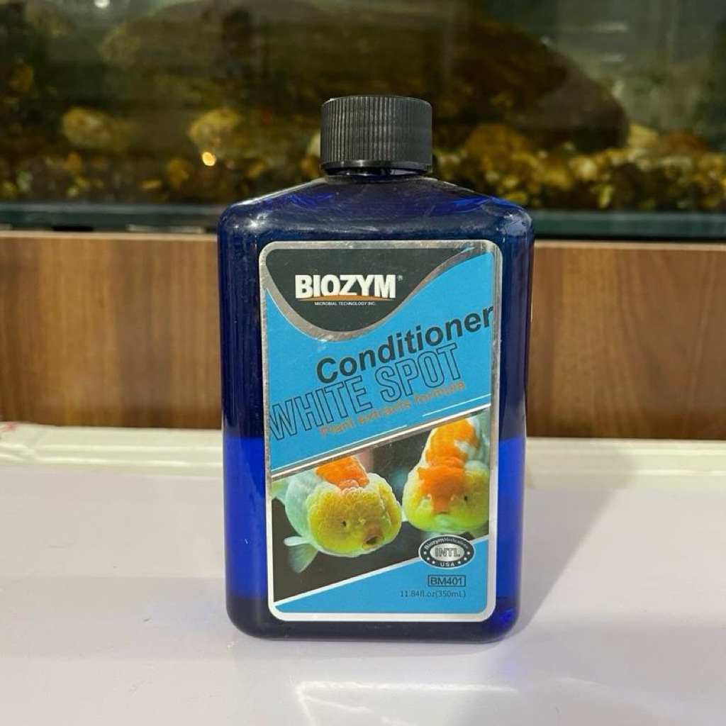 sản phẩm  xử lý nấm trắng ở cá cảnh BIOZYM white spot