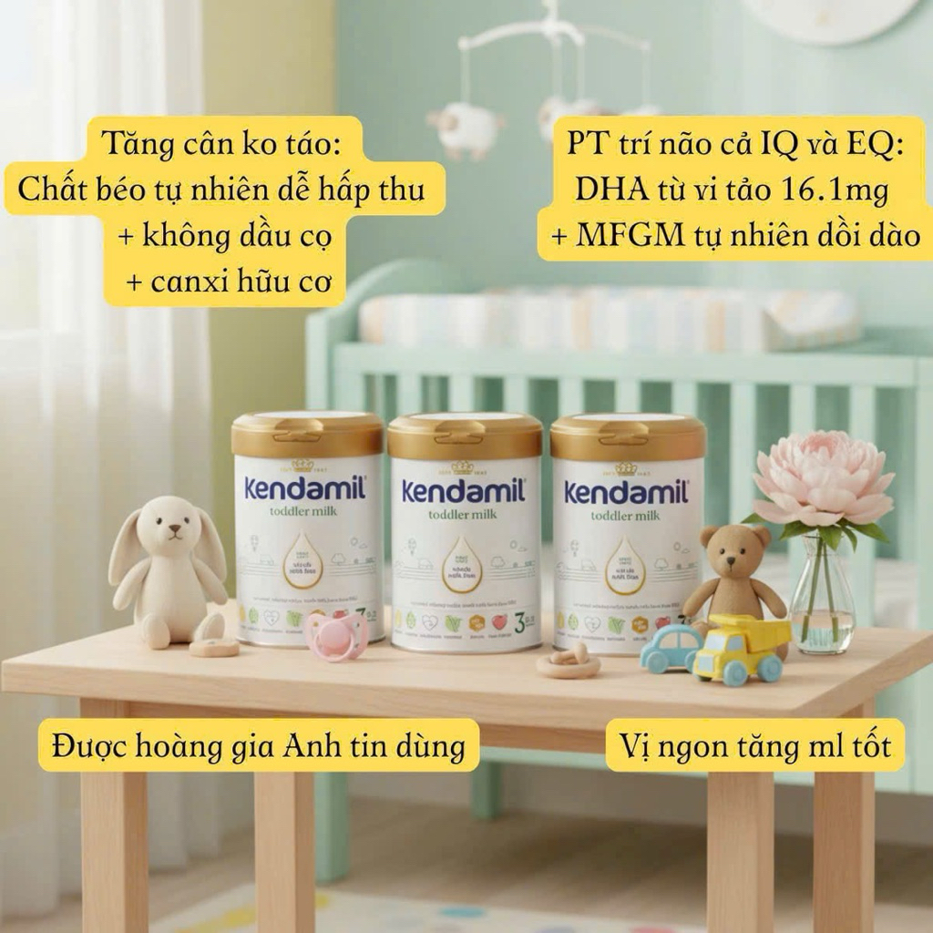 Sữa Kendamil Classic / Organic Số 1 , 2 , 3 - Sữa Bột Công Thức 900g