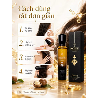 Tinh Dầu Dưỡng Tóc CoCoels AMBER 60ml