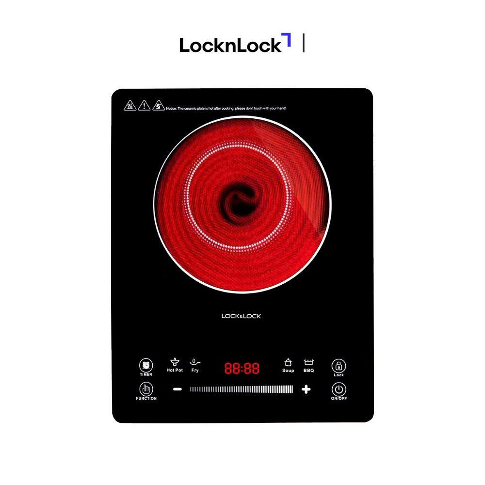 Bếp hồng ngoại LocknLock -  EJI421 - Công suất 2000w  – Hàng chính hãng