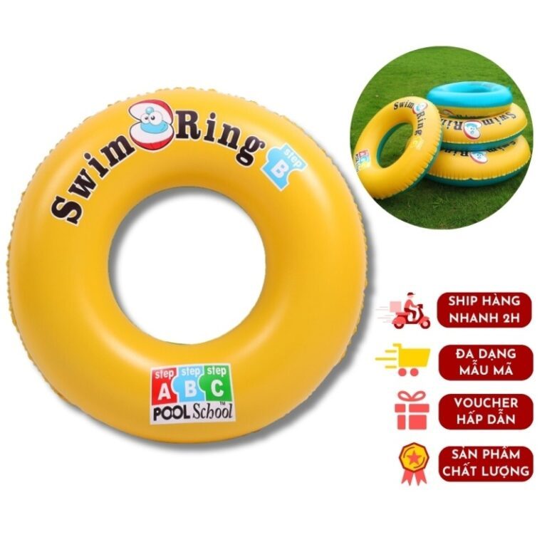 Phao Tròn ACB Size 80cm / Phao Tròn ACB Size 60cm và Phao Cho Bé 0-16 Tuổi Size 60cm (Nhiều Hình). L