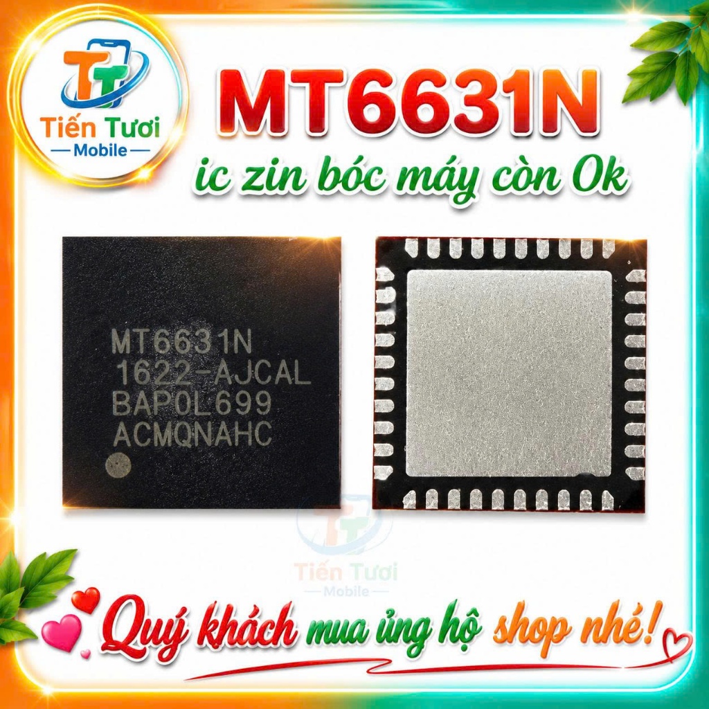 MT6631N IC WiFi Thay Thế Sửa Main Điện Thoại,bóc máy còn ok