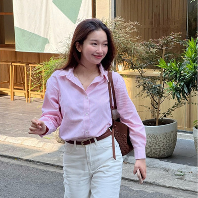 Áo sơ mi Clean Oversize Shirt (form mới) MONO TALK nhiều màu, mềm mát, hạn chế nhăn T10012FT