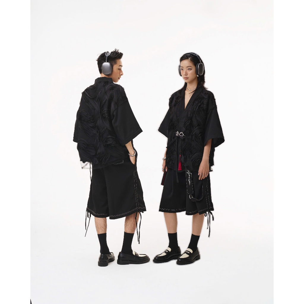 HYMAISON LOOKBOOK T12 | Washi Kimono AW24 x Yuki SS2 Pants
