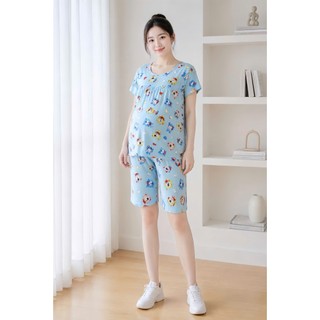 Bộ Đồ Bầu Lanh Lụa 45-65kg