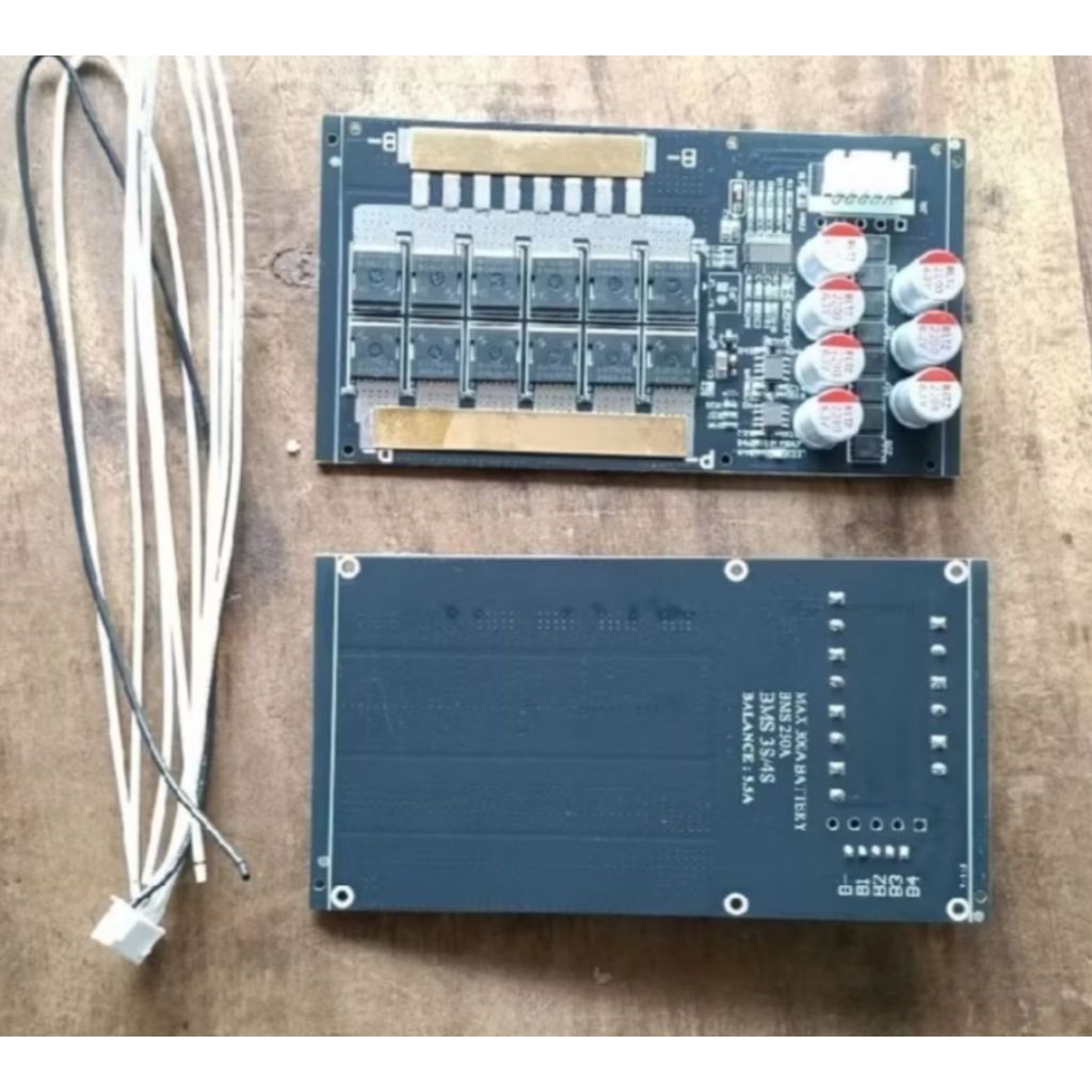 BMS 4S 250A có cân bằng chủ động 5.5A, dùng cho hệ Pin 3.2V