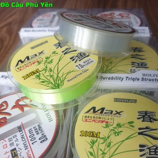 Cước nhập khẩu Max Nylon Line sản xuất theo tiêu chuẩn Nhật Mẫu Mới 2026