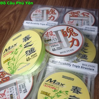 Cước nhập khẩu Max Nylon Line sản xuất theo tiêu chuẩn Nhật Mẫu Mới 2026
