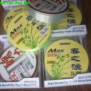 Cước nhập khẩu Max Nylon Line sản xuất theo tiêu chuẩn Nhật Mẫu Mới 2026