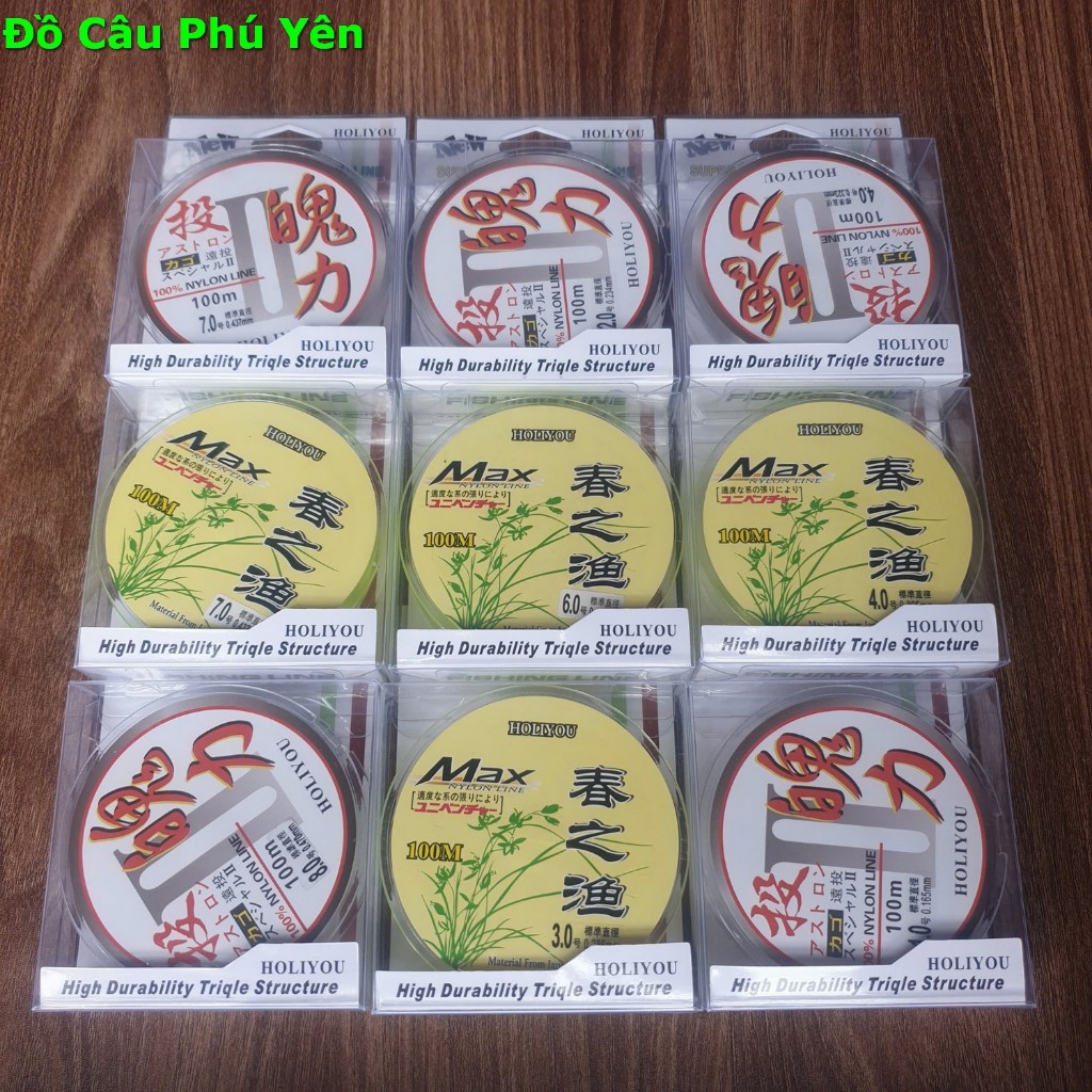 Cước nhập khẩu Max Nylon Line sản xuất theo tiêu chuẩn Nhật Mẫu Mới 2026