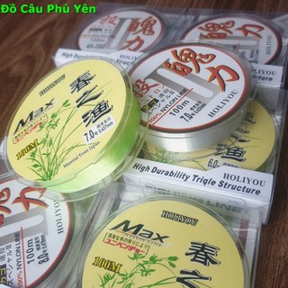 Cước nhập khẩu Max Nylon Line sản xuất theo tiêu chuẩn Nhật Mẫu Mới 2026