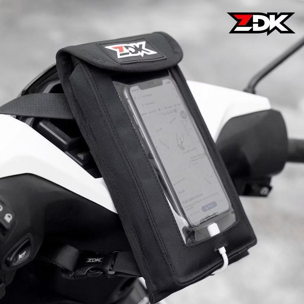Túi Treo Cổ Xe ZDK K1 Để Điện Thoại Xem Google Map , Đa Năng