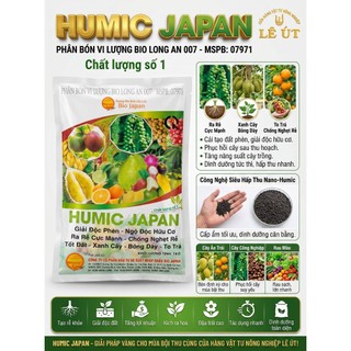 HUMIC JAPAN - PHÂN BÓN VI LƯỢNG SINH HỌC