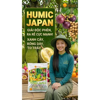 HUMIC JAPAN - PHÂN BÓN VI LƯỢNG SINH HỌC