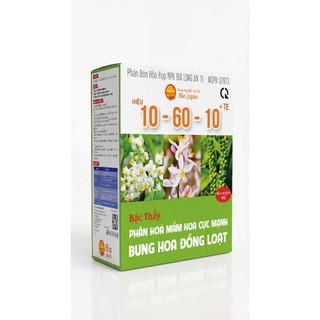 phân bón lá 10 - 60 - 10 thương hiệu quả cầu lửa