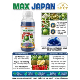 MAX  JAPAN SIÊU TO TRÁI - PHÌ TRÁI CỰC MẠNH