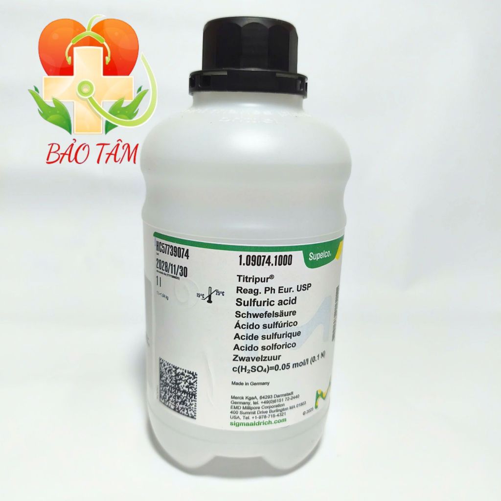 Hóa Chất c(H2SO4) Acid Sulfuric - Titripur - Thí Nghiệm