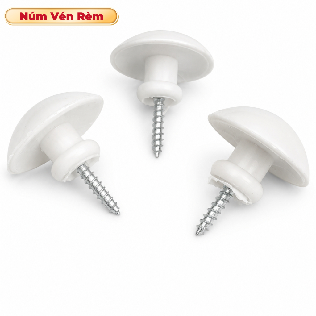 Núm cài vén rèm | Móc giữ rèm treo tường tiện dụng