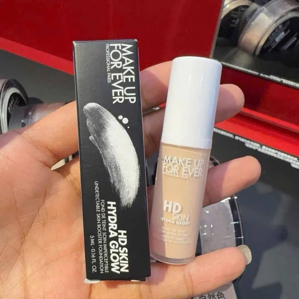 [CHÍNH HÃNG 100%] KEM NỀN MUFE MAKEUP FOREVER GLOW FOUNDATION MINISIZE 5ML #1N00