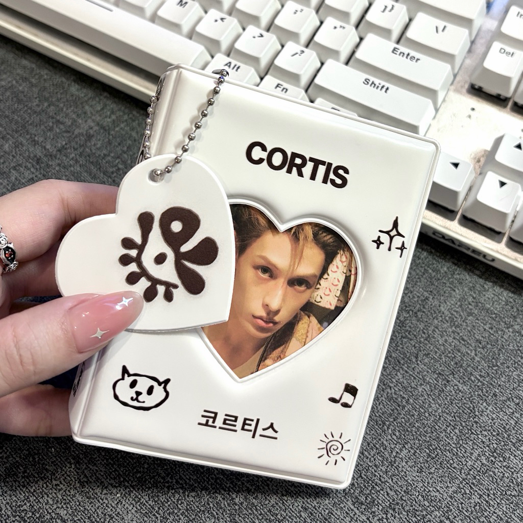 sổ binder size B6 đựng ảnh card CORTIS 8*11cm
