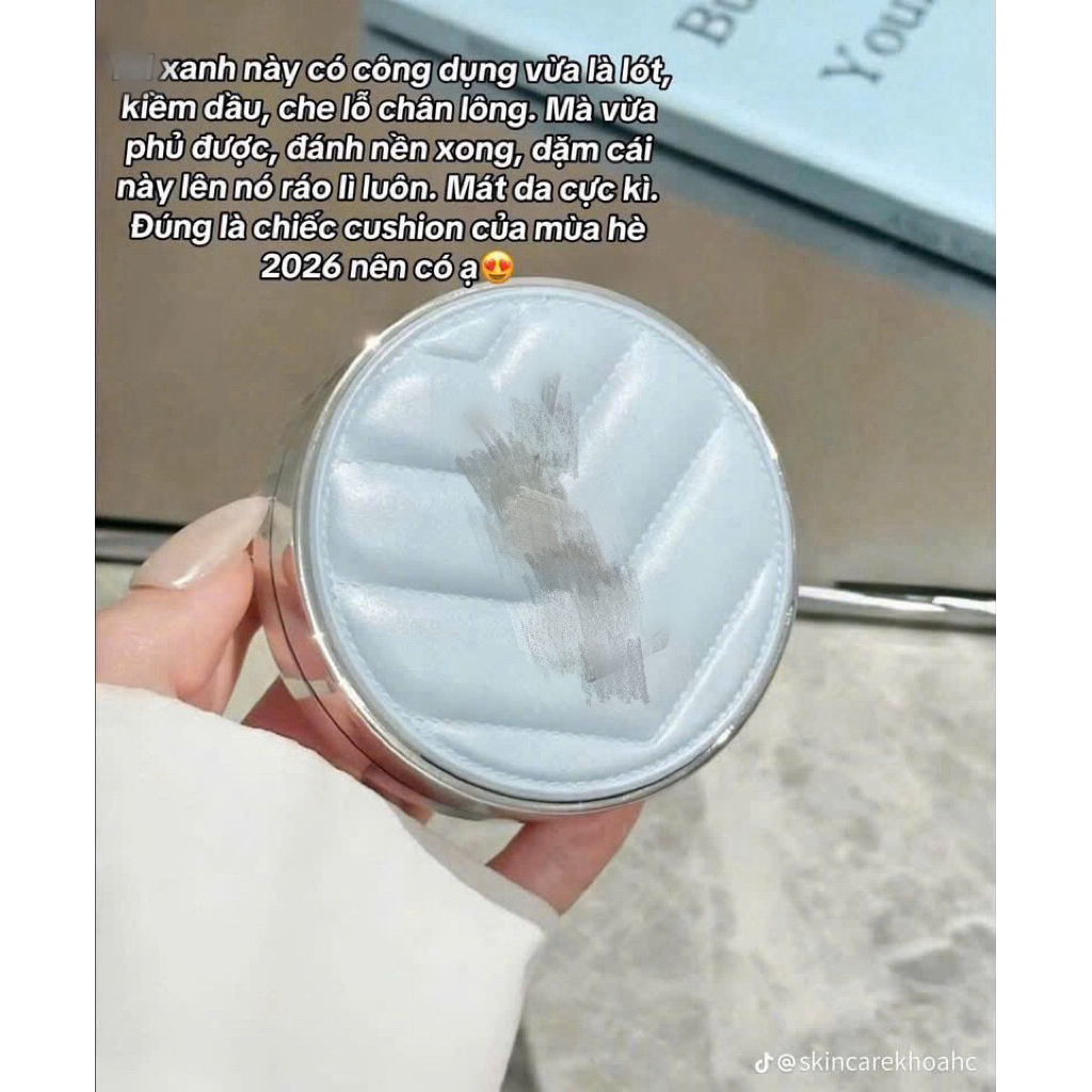 Phấn Nước All Hours Blur Cushion - Kiềm Dầu, Che Khuyết Điểm, Cố Định Lớp Nền Suốt 24h
