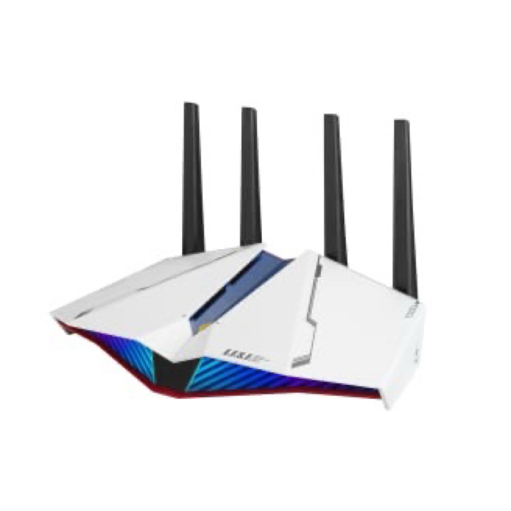 Router wifi ASUS RGB RT AX 82U gundam limited edition chuẩn AX5400 Chuyên Game