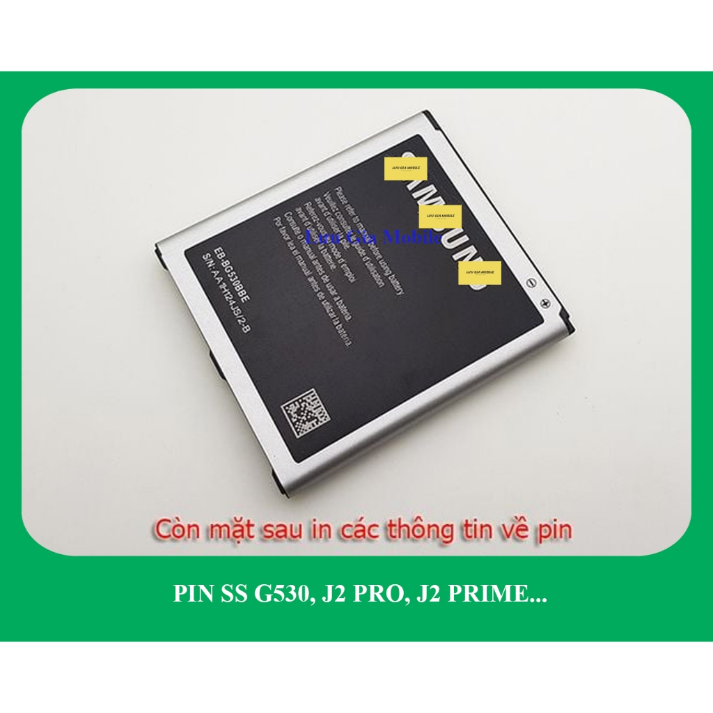 Pin điện thoại J2 Prime zin công ty G530 G531 G532 j2 pro