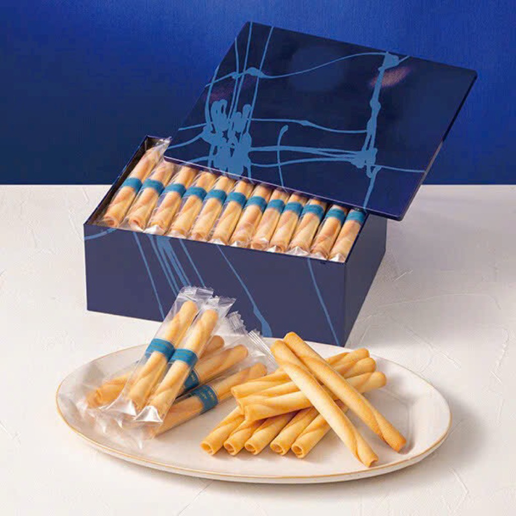 <DATE MỚI 11/26> BÁNH YOKU MOKU CIGARE 30C- BÁNH QUY TRỨNG CUỘN NHẬT BẢN