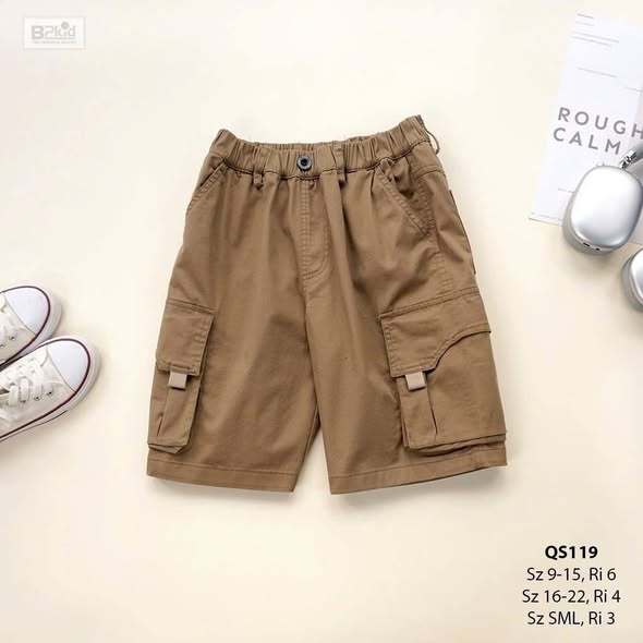 Quần Short Bé Trai B2kids Túi Hộp Cực Chất Cho Bé Trai
