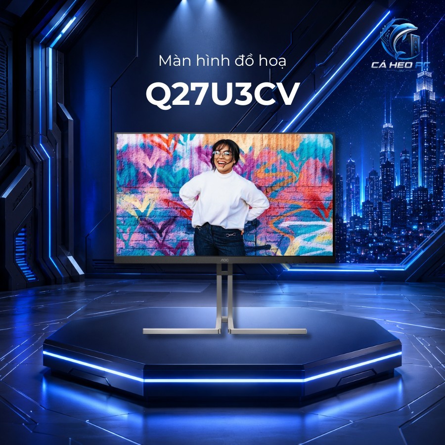 Màn hình AOC Q27U3CV 27" IPS 2K 75Hz USBC