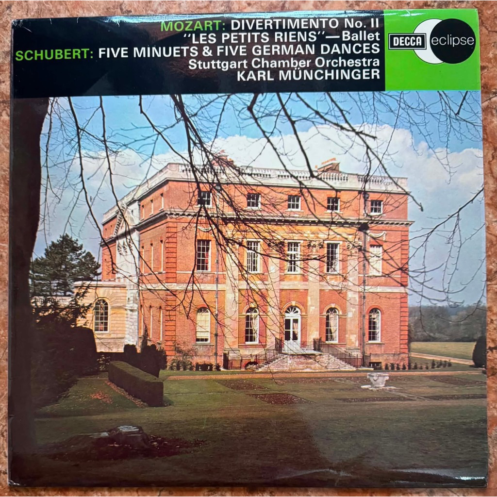 ĐĨA THAN - MOZART: Divertimento No. 11 in D Major, K.251 & SCHUBERT: Five Minuets, MOZART: "Les Peti
