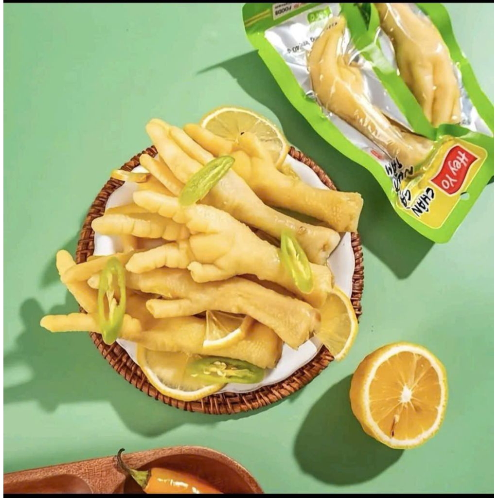 Chân Gà Cay Hey Yo chân gà Việt Nam chân 40gr