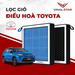 Lọc Gió Điều Hòa Ô Tô TOYOTA, Phụ Kiện Ô Tô VINAL Chính Hãng, Lọc Gió Điều Hòa Vios, Altis, Corolla Cross, Camry, Innova