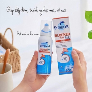 Xịt muối biển cá heo Sterimar cho bé