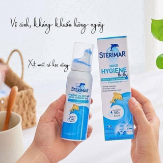 Xịt muối biển cá heo Sterimar cho bé
