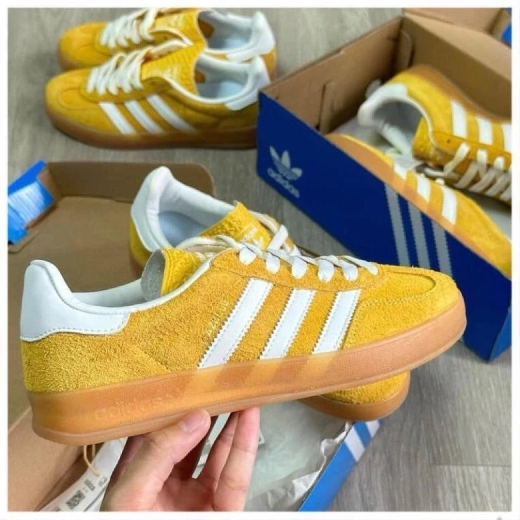 Giày thể thao 𝙂𝙖𝙯𝙚𝙡𝙡𝙚 garele vàng