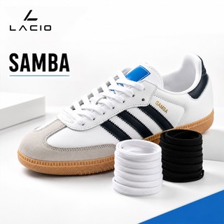 Dây giày SAM-BA cao cấp màu đen, trắng cho giày sneaker nam nữ - Dây giày thể thao LACIO