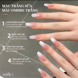 [Annies] Sơn gel thạch gạo cao cấp | Thạch Gạo Đậm và Nhạt - an an nails