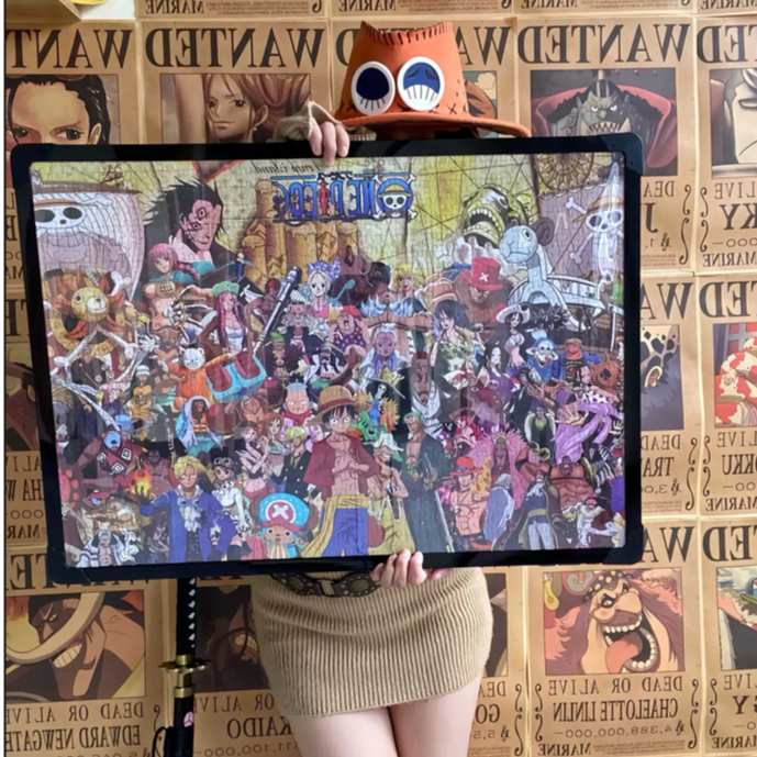 1000 mảnh onepiece Tranh ghép xếp hình Đảo Hải Tặc, jigsaw puzzle 1000 pcs