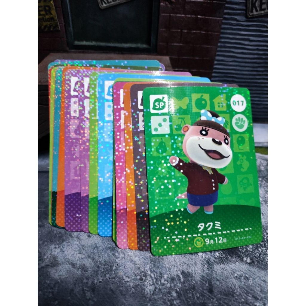 bộ sưu tập thẻ amiibo Animal crossing