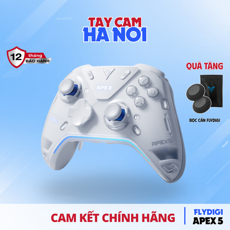 [Tặng bọc cần V2] Tay cầm Flydigi Apex 5, tay cầm chơi game nâng tầm trải nghiệm cho game thủ AAA